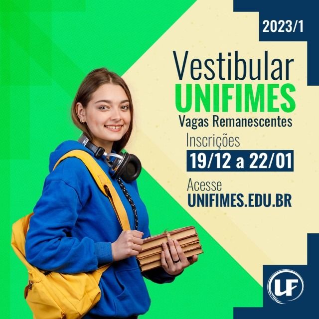 Vestibular UNIFIMES 2023-1 – Mineiros – VRI
